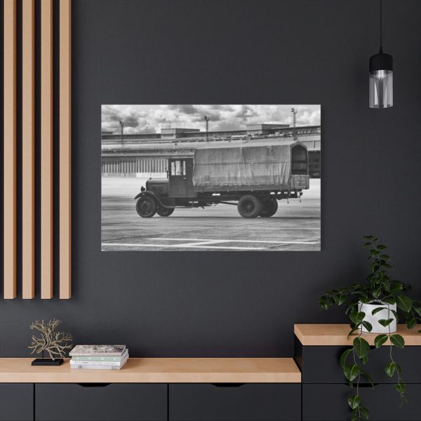 Old Truck Blake and White Standard Canvas