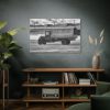 Old Truck Blake and White Standard Canvas