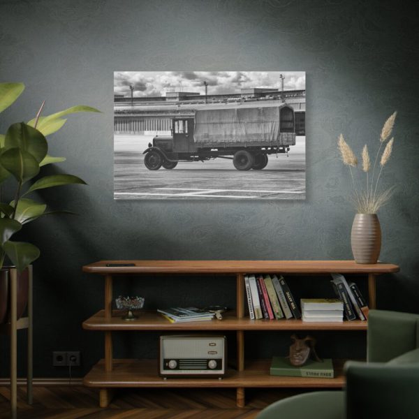 Old Truck Blake and White Standard Canvas