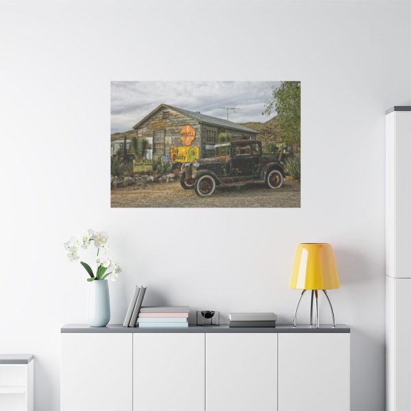 Arizona Antique Store Shop Oldster Car Standard Canvas