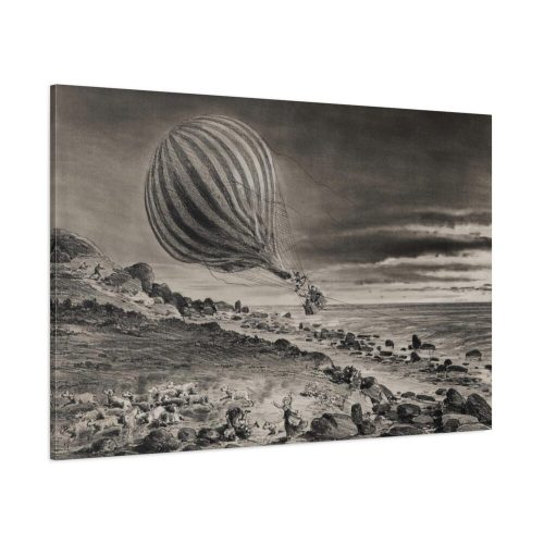 Descent of the Balloon Neptune Standard Canvas