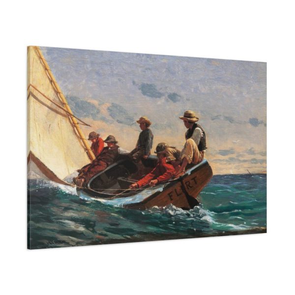 91638-470.jpg The Flirt by Winslow Homer Canvas
