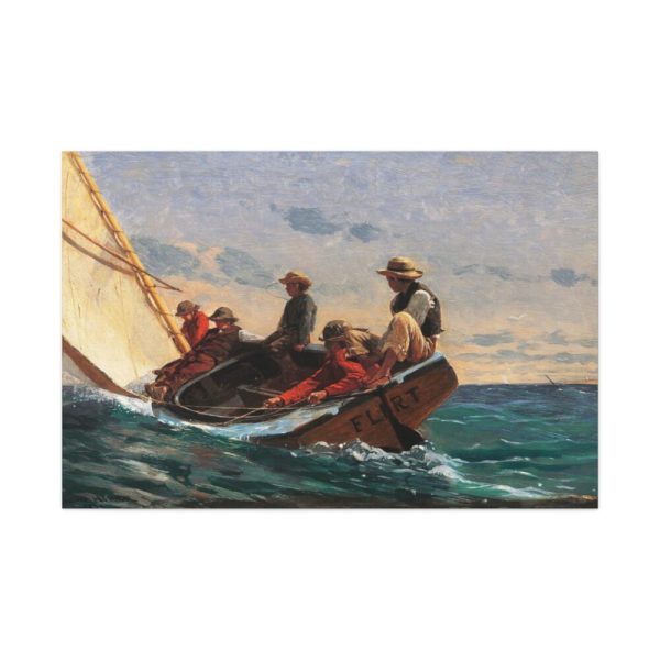 91638-471.jpg The Flirt by Winslow Homer Canvas