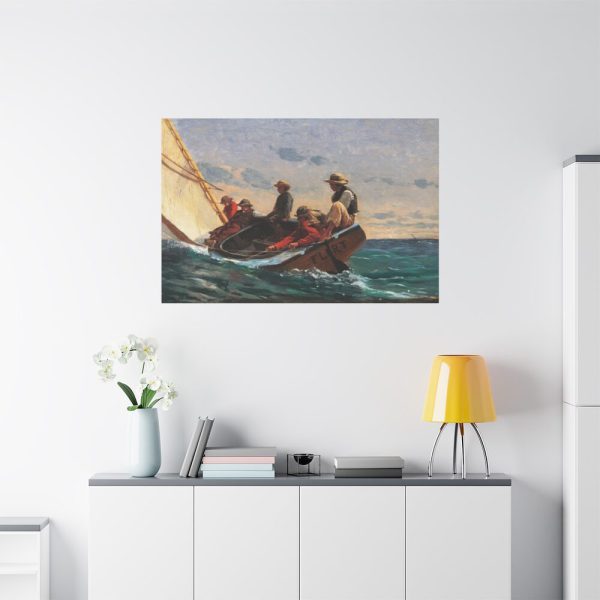 91638-472.jpg The Flirt by Winslow Homer Canvas