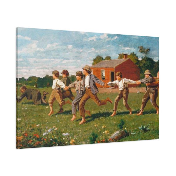 91638-475.jpg Snap the Whip by Winslow Homer Canvas