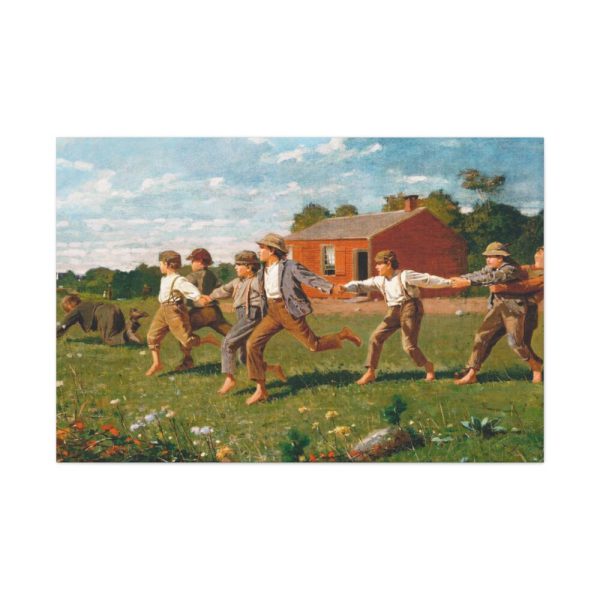91638-476.jpg Snap the Whip by Winslow Homer Canvas