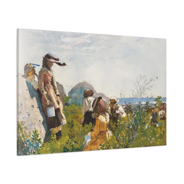 91638-485.jpg Berry Pickers by Winslow Homer Standard Canvas
