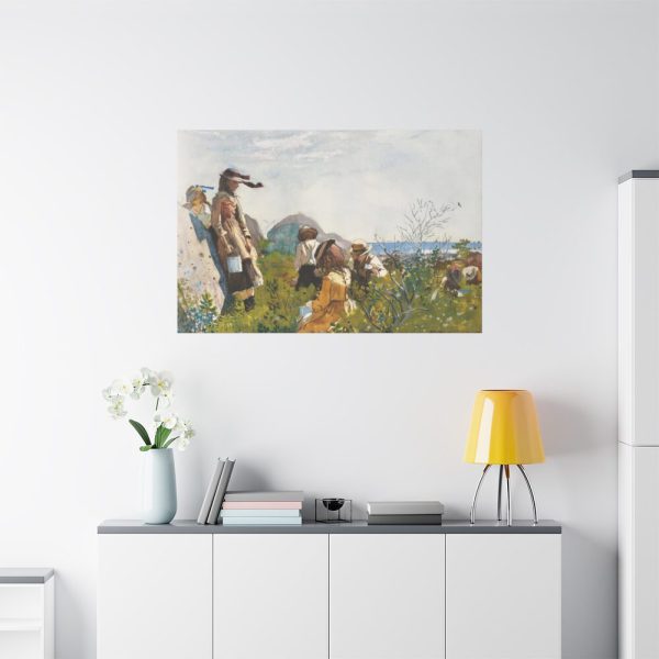 91638-487.jpg Berry Pickers by Winslow Homer Standard Canvas