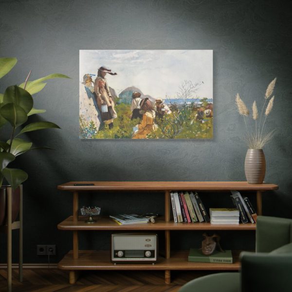 91638-489.jpg Berry Pickers by Winslow Homer Standard Canvas