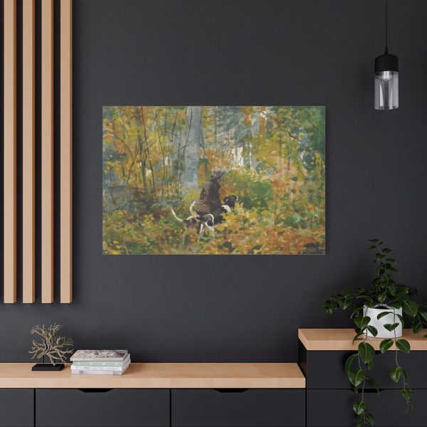 91638-498.jpg On the Trail by Winslow Homer Standard Canvas