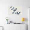 91638-57.jpg Japanese butterfly by Kamisaka Sekka's Cho senshu Standard Canvas