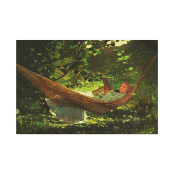 91638-60.jpg Sunlight and Shadow by Winslow Homer Standard Canvas
