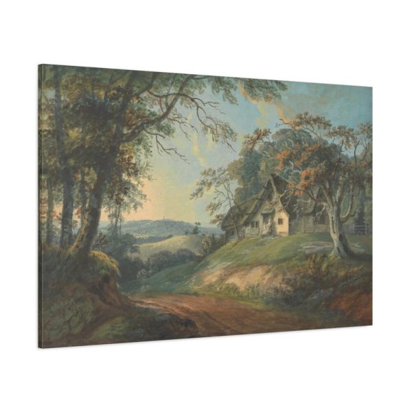 91638.jpg Cottage in a Landscape Standard Canvas