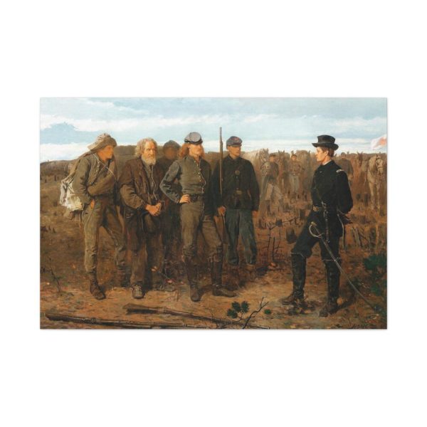 91638-76.jpg Prisoners from the Front by Winslow Homer Standard Canvas