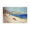 91638-81.jpg On the Beach below the Promenade des Anglais Standard Canvas