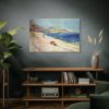 91638-84.jpg On the Beach below the Promenade des Anglais Standard Canvas