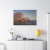 91638-92.jpg A Rocky Coast by Christen Købke Standard Canvas