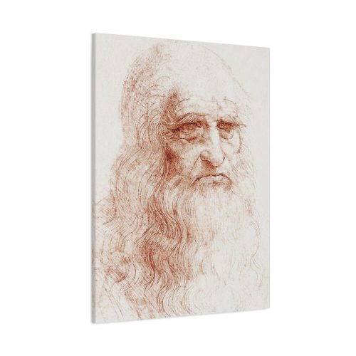 91654.jpg Self-portrait by Leonardo da Vinci Standard Canvas