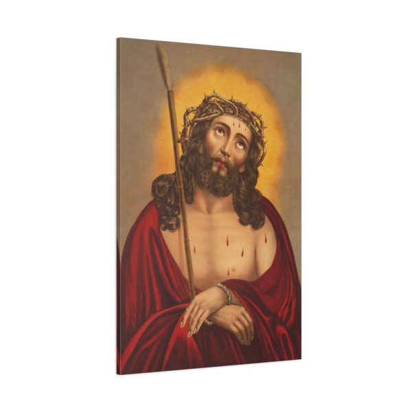 91655-10.jpg Jesus Christ With Crown of Thorns Standard Canvas