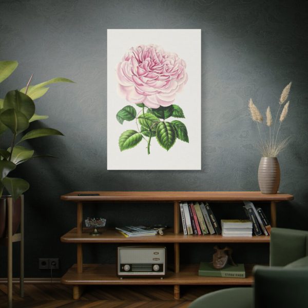 91655-109.jpg Hand Drawn Bengal Rose Standard Canvas