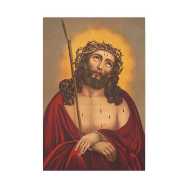 91655-11.jpg Jesus Christ With Crown of Thorns Standard Canvas