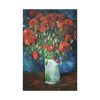 91655-111.jpg Vase with Poppies by Vincent van Gogh Standard Canvas