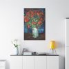 91655-112.jpg Vase with Poppies by Vincent van Gogh Standard Canvas