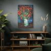 91655-114.jpg Vase with Poppies by Vincent van Gogh Standard Canvas