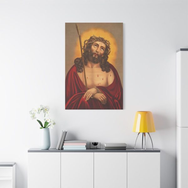 91655-12.jpg Jesus Christ With Crown of Thorns Standard Canvas