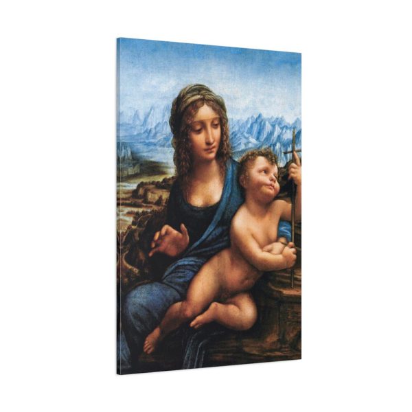 Madonna of the Yarnwinder by Leonardo da Vinci Standard Canvas