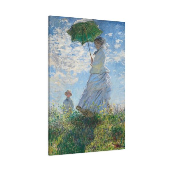 91655-130.jpg Madame Monet and Her Son by Claude Monet Standard Canvas