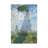 91655-131.jpg Madame Monet and Her Son by Claude Monet Standard Canvas