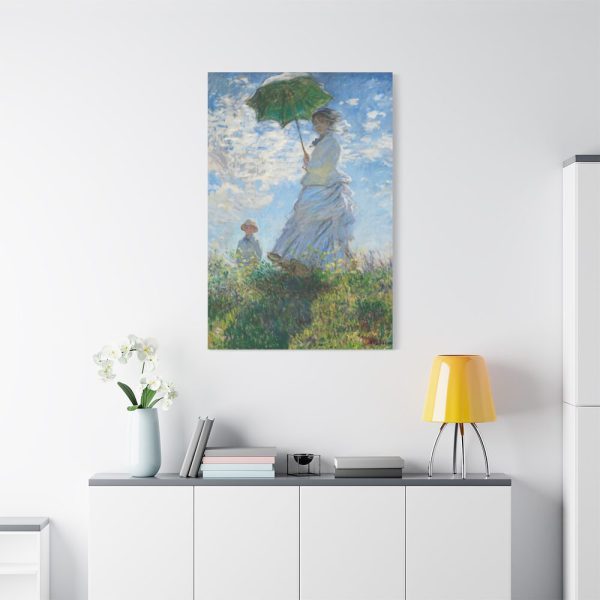 91655-132.jpg Madame Monet and Her Son by Claude Monet Standard Canvas