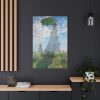 91655-133.jpg Madame Monet and Her Son by Claude Monet Standard Canvas