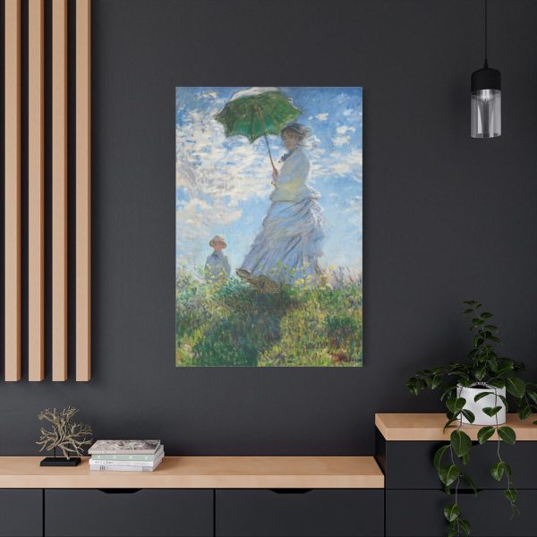 91655-133.jpg Madame Monet and Her Son by Claude Monet Standard Canvas