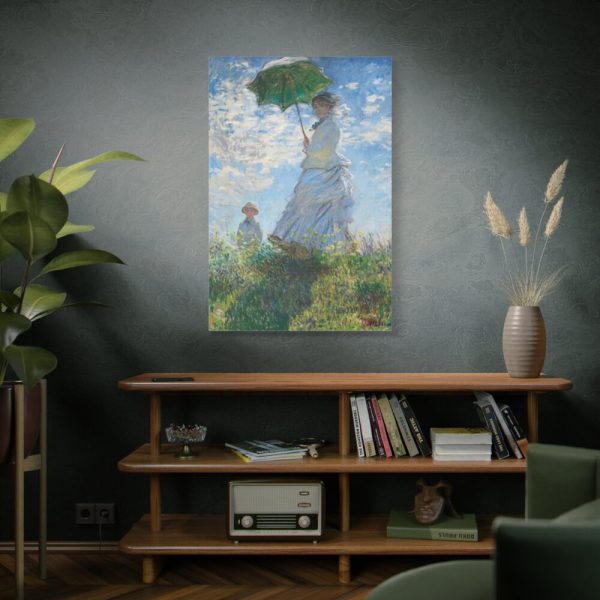 91655-134.jpg Madame Monet and Her Son by Claude Monet Standard Canvas