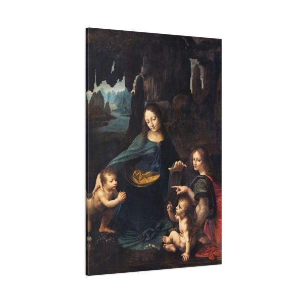 91655-135.jpg The Virgin of the Rocks by Leonardo da Vinci Standard Canvas