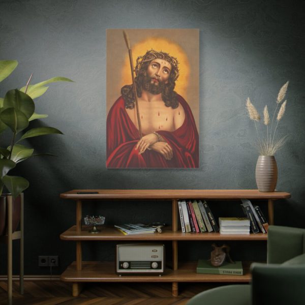 91655-14.jpg Jesus Christ With Crown of Thorns Standard Canvas