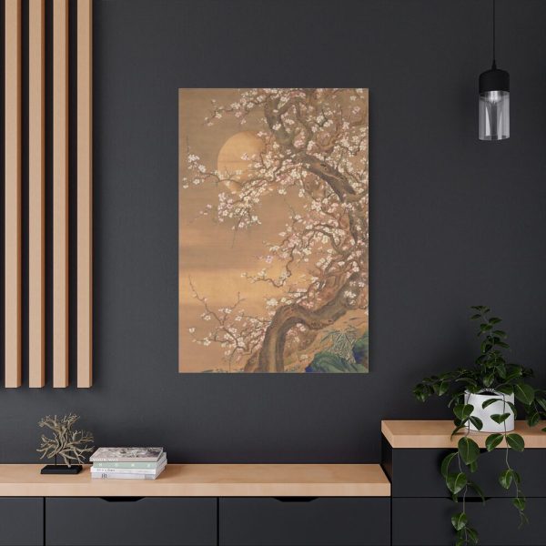 91655-148.jpg Gnarly Tree in Moonlight Standard Canvas