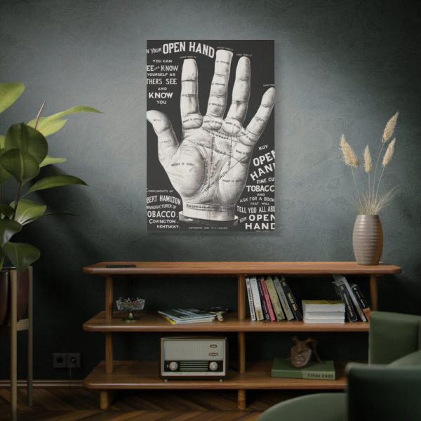 91655-154.jpg Open Hand Palm reading Standard Canvas