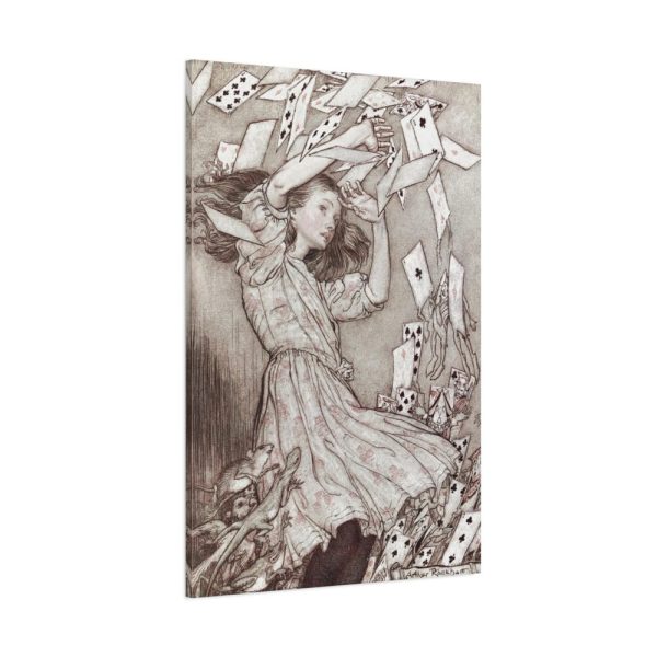 Alice's Adventures in Wonderland by Lewis Carroll Standard Canvas