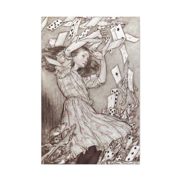 Alice's Adventures in Wonderland by Lewis Carroll Standard Canvas