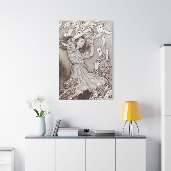 Alice's Adventures in Wonderland by Lewis Carroll Standard Canvas