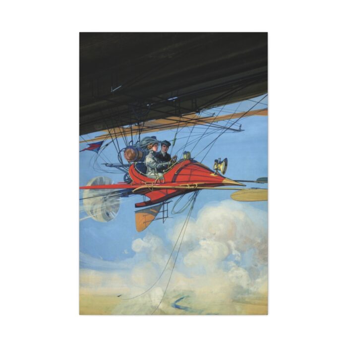 Vintage Air Travel by Harry Grant Dart Standard Canvas - Image 2