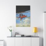Vintage Air Travel by Harry Grant Dart Standard Canvas - Image 3