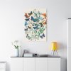 91655-187.jpg European Butterflies and Moths by William Forsell Kirby Standard Canvas