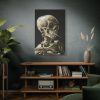 91655-194.jpg Head of a Skeleton With a Burning Cigarette by Vincent van Gogh Standard Canvas