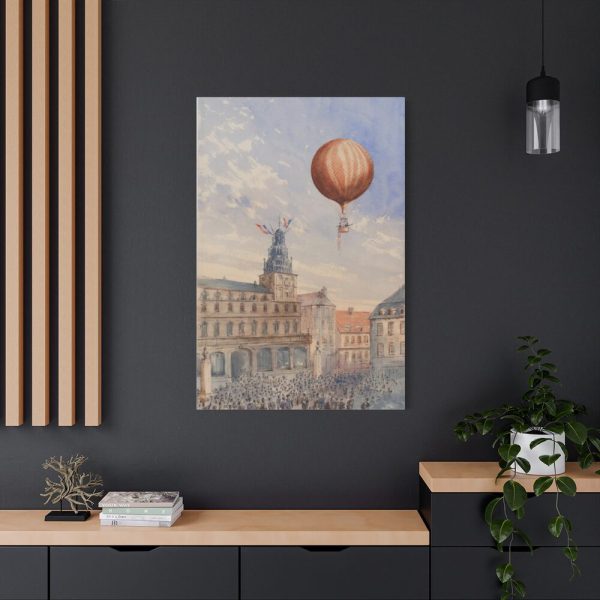 91655-208.jpg Balloon With Two Passengers by Camille Gravis Standard Canvas