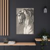 91655-213.jpg Study of a Horse's Head by John Michael Rysbrack Standard Canvas