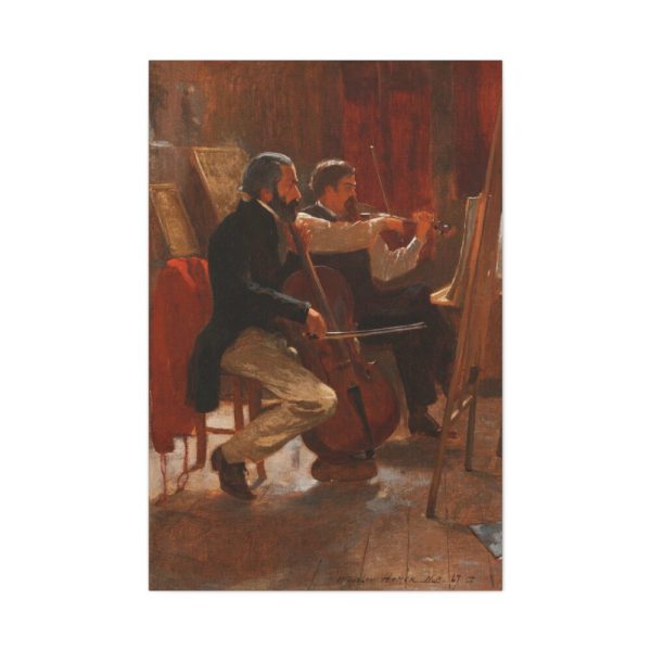 91655-226.jpg The Studio by Winslow Homer Canvas